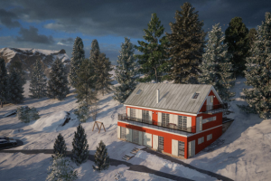 Визуализация экстерьера для "Ditt Stenhus"