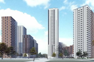 Концепт. Визуализация жилого комплекса