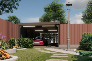 Концепция участка частного дома