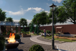 Концепция участка частного дома