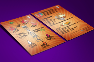 Меню для кальянной