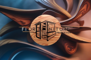 рисунок в центре лого, намекающее на производство мебели