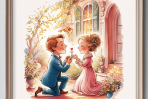 уникальный, романтичный и причудливый рисунок