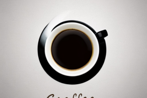 Логотип маленькой кофейни