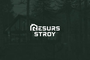 Логотип для строительной компании «RESURS STROY»