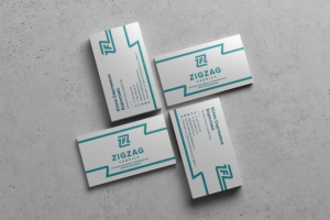 Визитка Zigzag