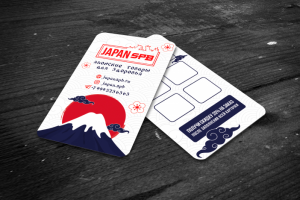 Визитки для компании JapanSPB
