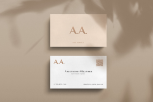 Стильная визитка