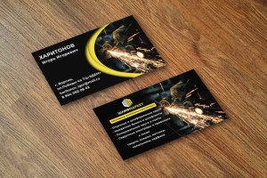 Визитка для ШЛИФМАРКЕТ