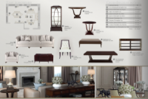 Комплектация интерьера. Мебель