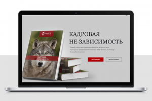 Лендинг по продаже книги
