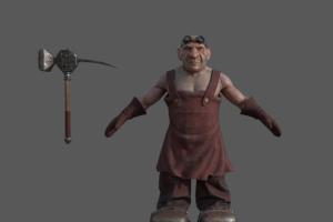 Персонаж Шахтер