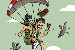 Персонаж для Тревел-блогера