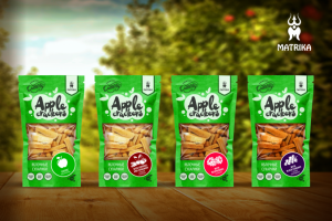 Дизайн линейки упаковки яблочной пастилы