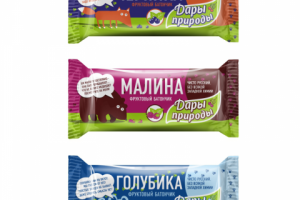 Дизайн фруктовых батончиков ТМ Дары природы