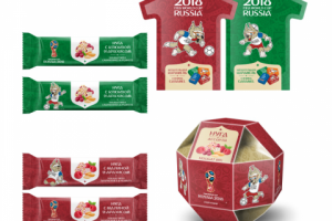 Дизайн снеков и конфет FIFA