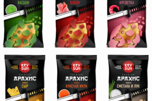 Арахис в хрустящей оболочке ТМ Keysun