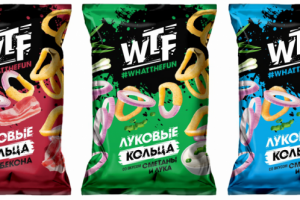 Дизайн линейки снеков Луковые кольца