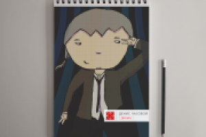 Из Криминального чтива в мультяшном стиле