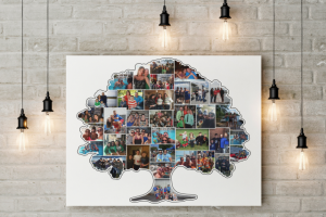 Разработка фото-коллажа на память