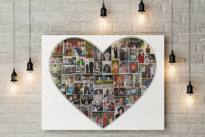 Разработка фото-коллажа на память