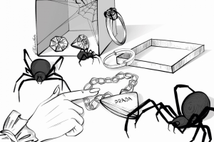 Пауки и драгоценности