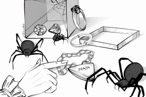 Пауки и драгоценности