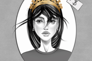 Девушка и корона