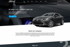 Сайт по продаже автомобилей, под АБ тестирование (2)