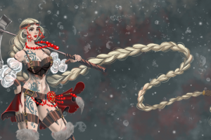 Иллюстрация Воительницы