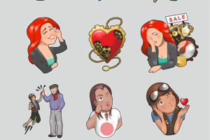 Набор стикеров для игрового чата