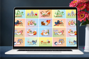 Иллюстрации к детскому журналу