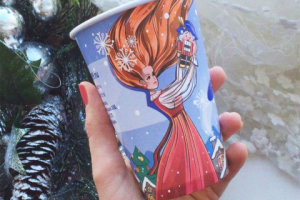 Иллюстрация "Щелкунчик" для стаканчиков