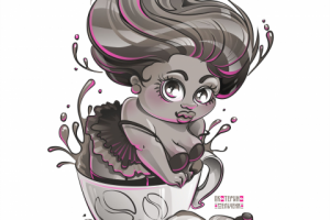 Горячий кофе