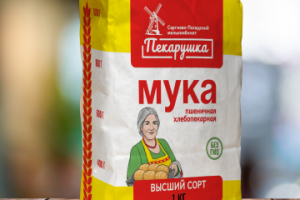 Персонаж для упаковки муки