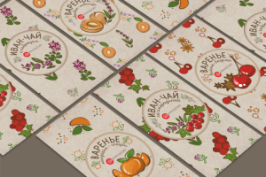 Этикетки для варения и чая