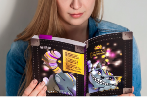 Блокнот "волшебный кот"