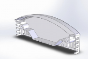 Торцевая крышка светильника