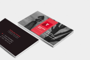 Визитка и логотип для галереи