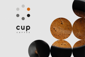 Разработка логотипа и стакана для автомата с кофе