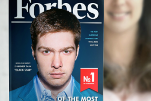 Имитация обложки известного журнала (для частного использования)