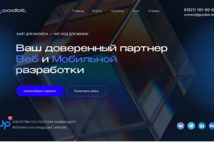 Сайт агентства мобильной разработки