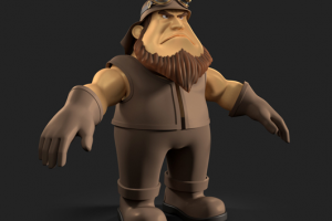 Гротескный байкер