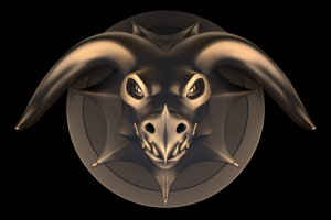 Голова дракона — 3D-концепт