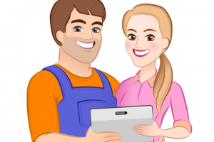 Персонажи анимации «Гипермаркет «Идея»