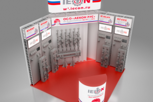 Выставочный стенд для компании IECON