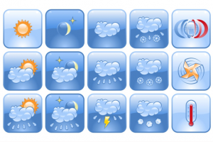 Пиктограммы прогноза погоды