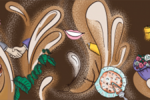 Иллюстрация для кофейни