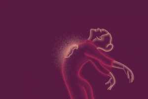 Иллюстрация Нг открытки для клиентов танцевального терапевта