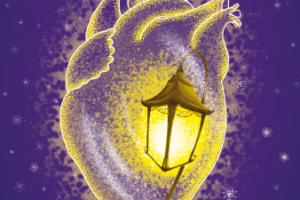 Иллюстрация для новогодней открытки